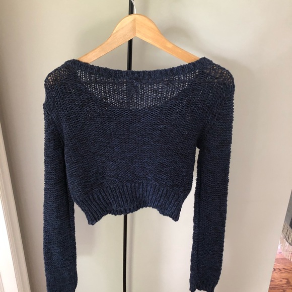 Aeropostale Bethany Mota cropped knit sweater - Picture 2 of 3